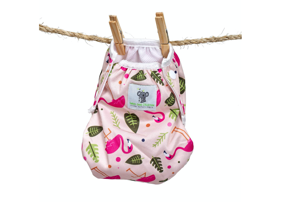 thumbnail image 2 of Magics Disposable Swim Nappies For Babies - Size L (31+ Lbs), Pack Of 10, Leak-Proof For Pool & Beach 2 of 12